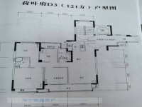 诚心急售城南电梯房125平4房2卫送车位 荷叶府